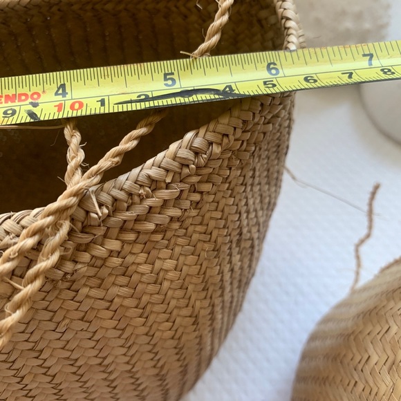 Sweet Cross body Small Handwoven Bag/ Purse Plus Two Smaller A Set Storage Cute - Picture 9 of 11